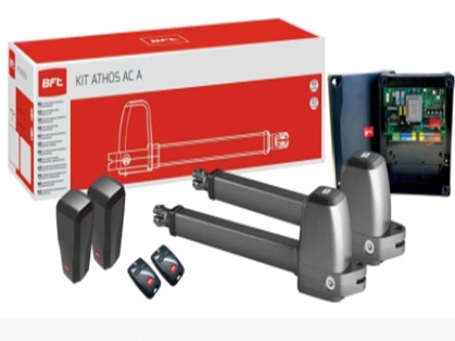 KIT DE 2 BRAZOS ELECTROMECÁNICOS MARCA BFT MODELO ATHOS AC A 25.